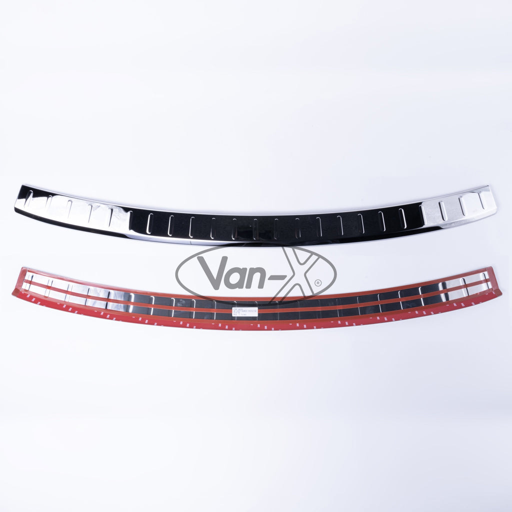For VW Caddy Rear Bumper Protector Stainless Steel – Durable and Ready to Fit | Van-X