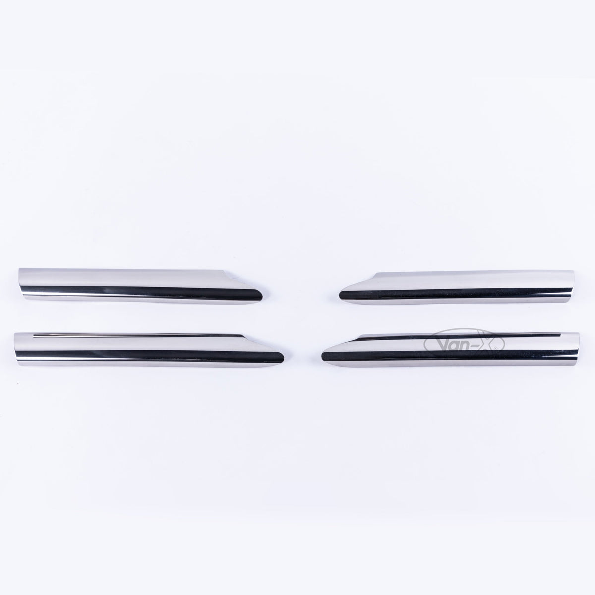 For Man Tgx Stainless Steel Front Fog Light Trims (WITH FOG LIGHTS)