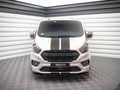 Maxton Design - Aftermarket  FRONT SPLITTER FORD TRANSIT CUSTOM ST-LINE MK1 FACELIFT