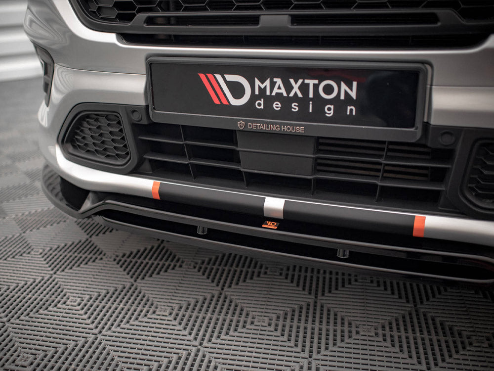 Maxton Design - Aftermarket  FRONT SPLITTER FORD TRANSIT CUSTOM ST-LINE MK1 FACELIFT