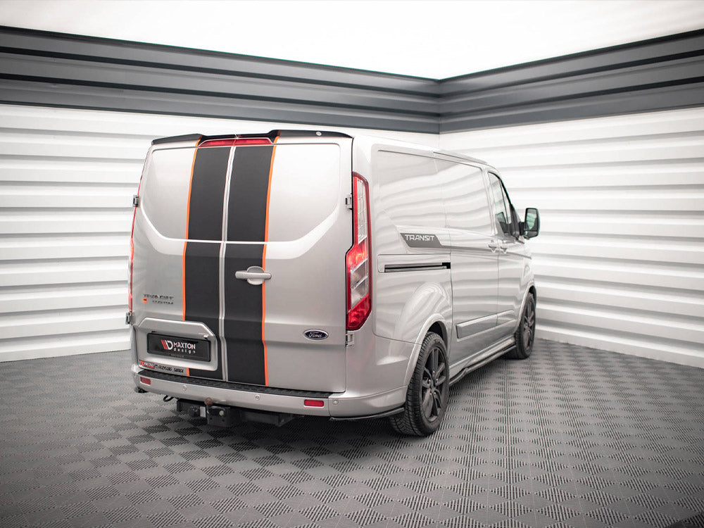 Maxton Design - Aftermarket  REAR SIDE SPLITTERS FORD TRANSIT CUSTOM ST-LINE MK1 FACELIFT