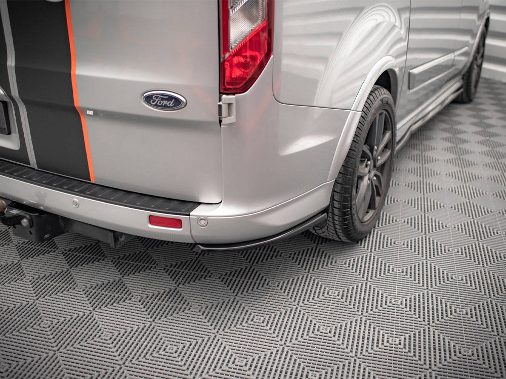 Maxton Design - Aftermarket  REAR SIDE SPLITTERS FORD TRANSIT CUSTOM ST-LINE MK1 FACELIFT