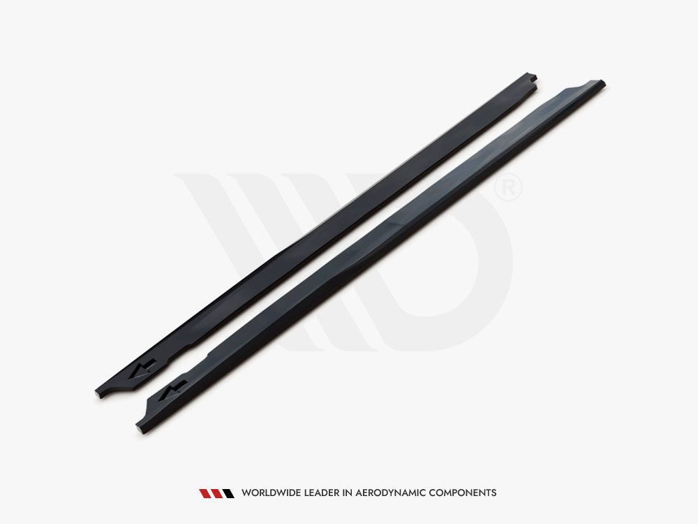Maxton Design - Aftermarket  Side Skirts Diffusers Ford Transit Connect L2 Mk2 Facelift