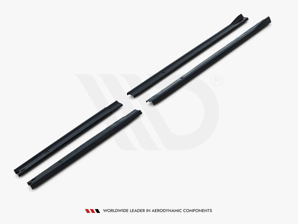 Maxton Design - Aftermarket  Side Skirts Diffusers Ford Transit Custom L2 / Tourneo Custom L2 Mk2
