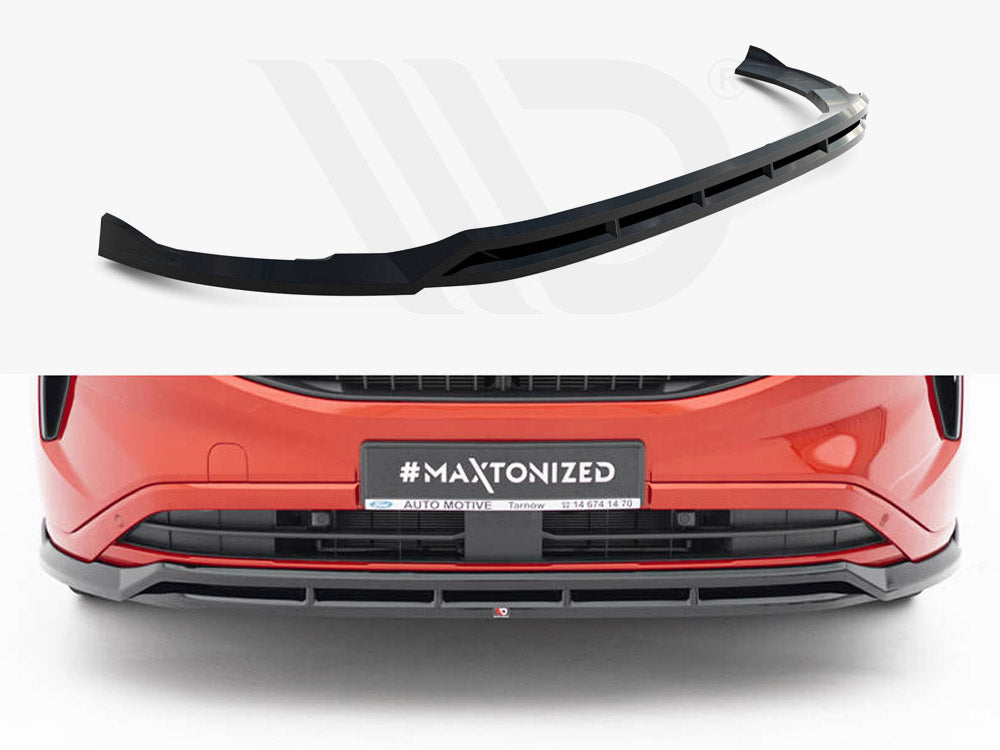 Maxton Design - Aftermarket   Front Splitter V.2 Ford Transit Custom / Tourneo Custom Mk2