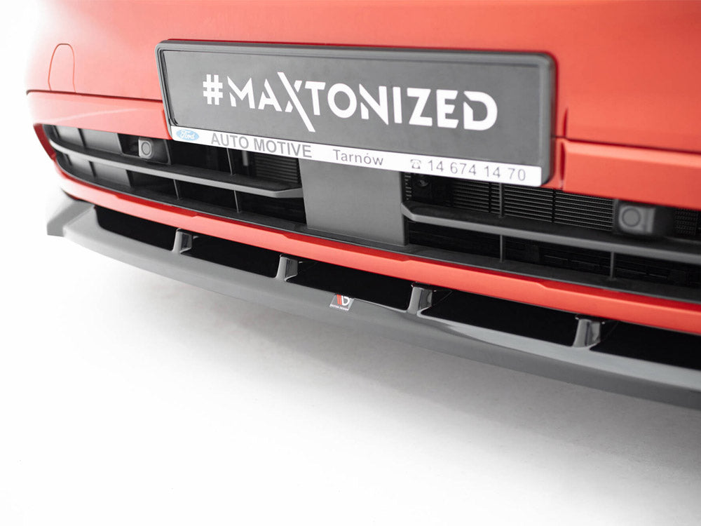 Maxton Design - Aftermarket  Front Splitter V.1 Ford Transit Custom Mk2