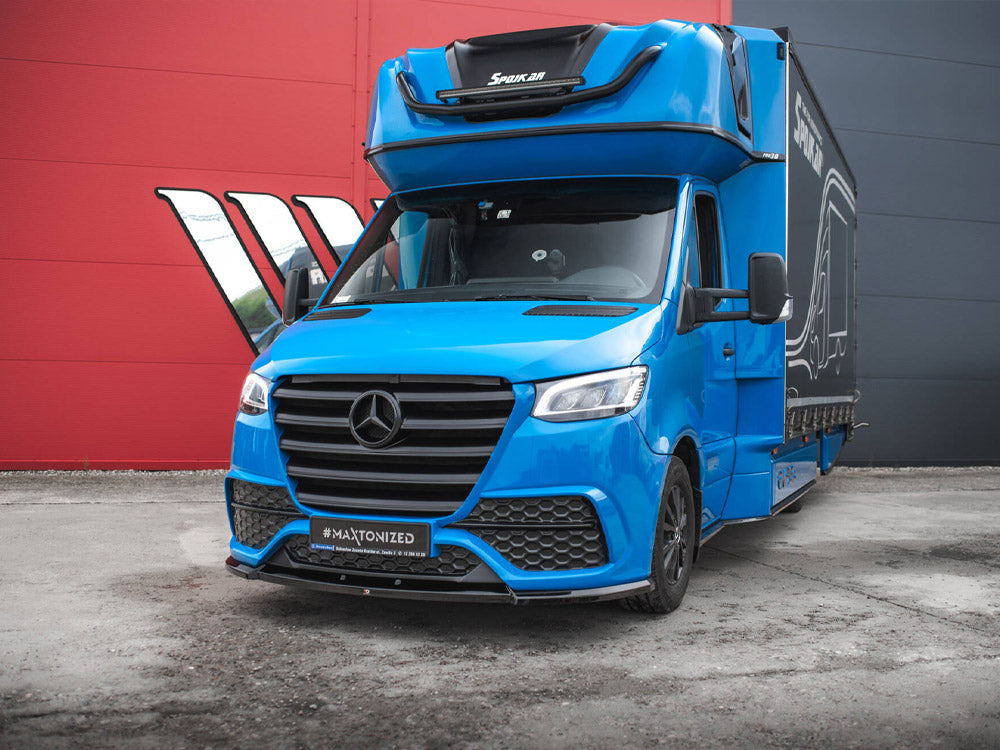 Maxton Design - Aftermarket  Front Splitter Mercedes-Benz Sprinter Mk3