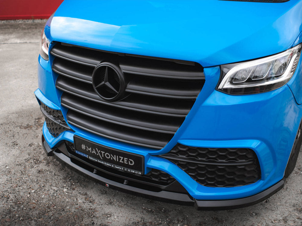 Maxton Design - Aftermarket  Front Splitter Mercedes-Benz Sprinter Mk3