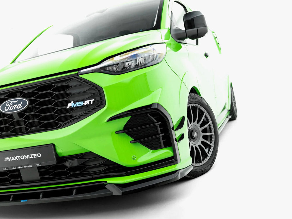 Maxton Design - Aftermarket  Front Bumper Wings (Canards) Ford Transit Custom MS-RT Mk2