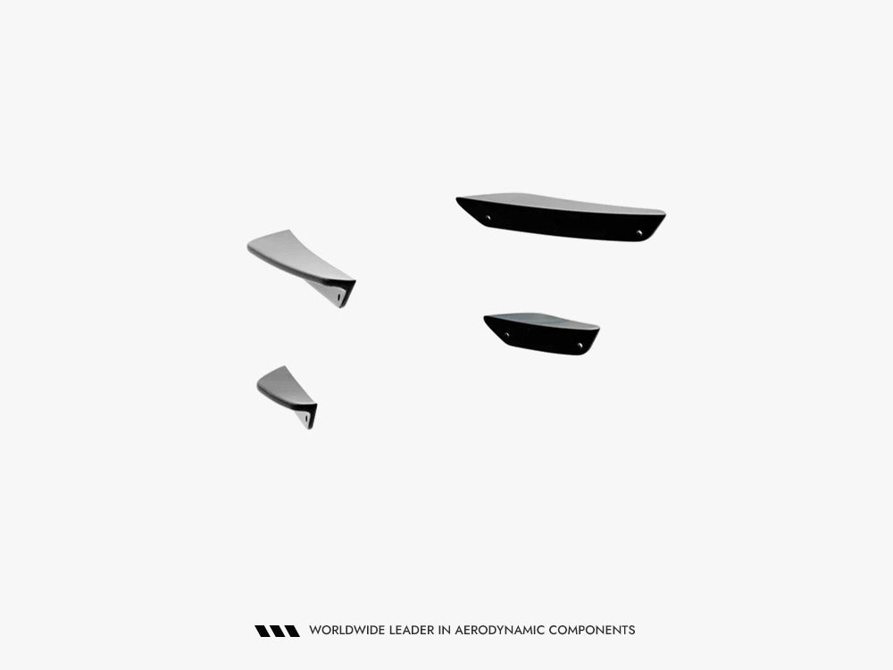 Maxton Design - Aftermarket  Front Bumper Wings (Canards) Ford Transit Custom MS-RT Mk2