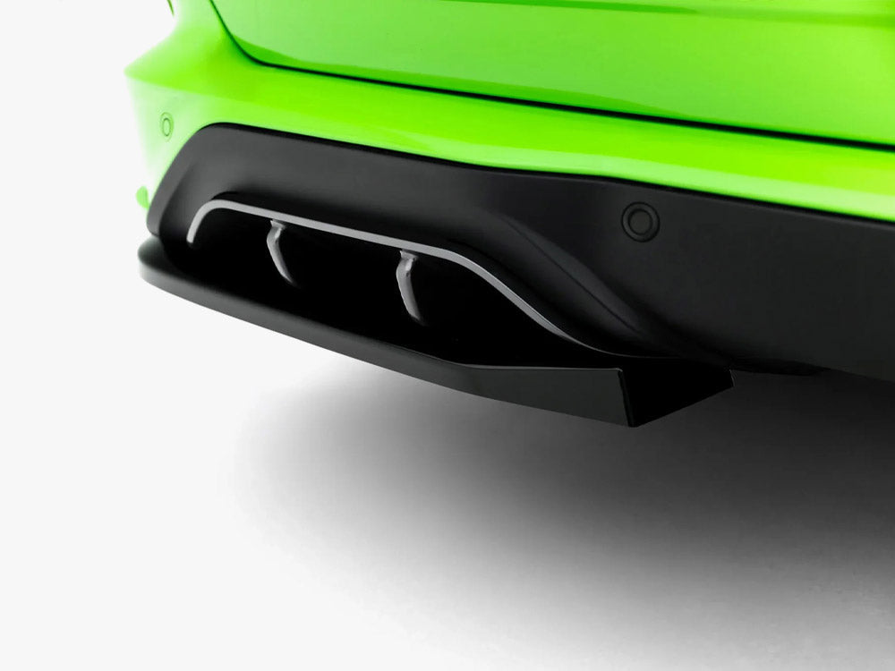 Maxton Design - Aftermarket  Rear Side Splitters Ford Transit Custom MS-RT Mk2
