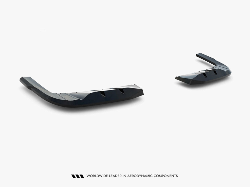 Maxton Design - Aftermarket  Rear Side Splitters Ford Transit Custom MS-RT Mk2