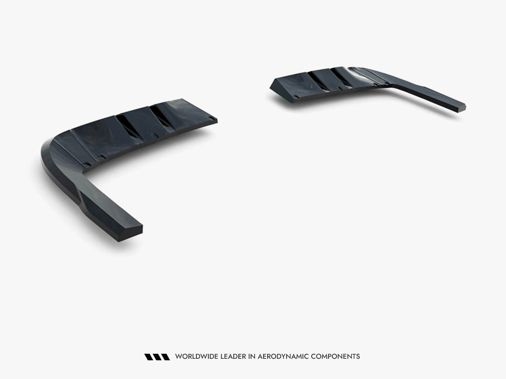 Maxton Design - Aftermarket  Rear Side Splitters Ford Transit Custom MS-RT Mk2