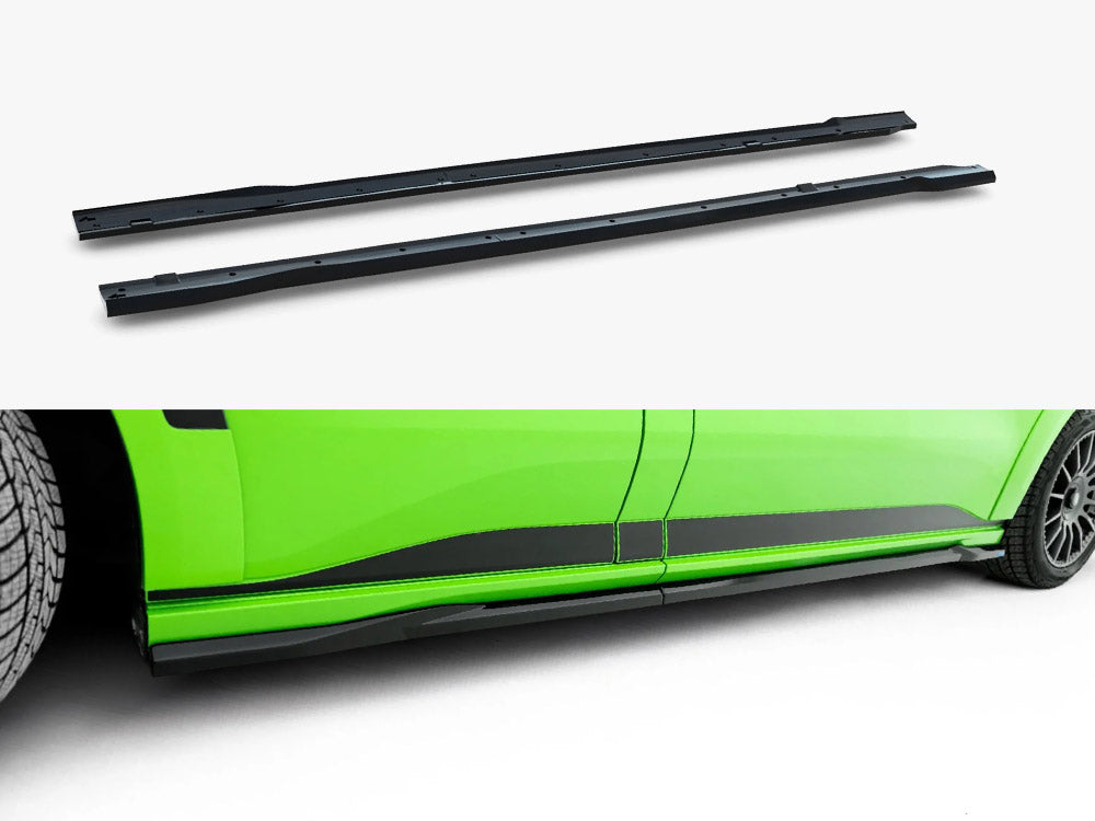 Maxton Design - Aftermarket  Side Skirt Diffusers Ford Transit Custom MS-RT Mk2
