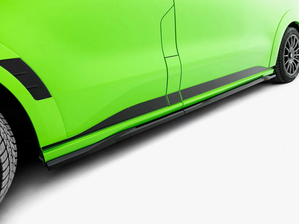 Maxton Design - Aftermarket  Side Skirt Diffusers Ford Transit Custom MS-RT Mk2