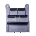 For Ford Transit Custom Double Back Seat Organiser – Grey with Black Lids | Van-X