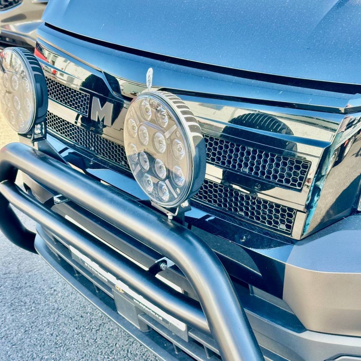 For MAN TGE Front Grille Honeycomb Inserts | Custom Honeycomb Grille Upgrade Styling Kit - Van-X