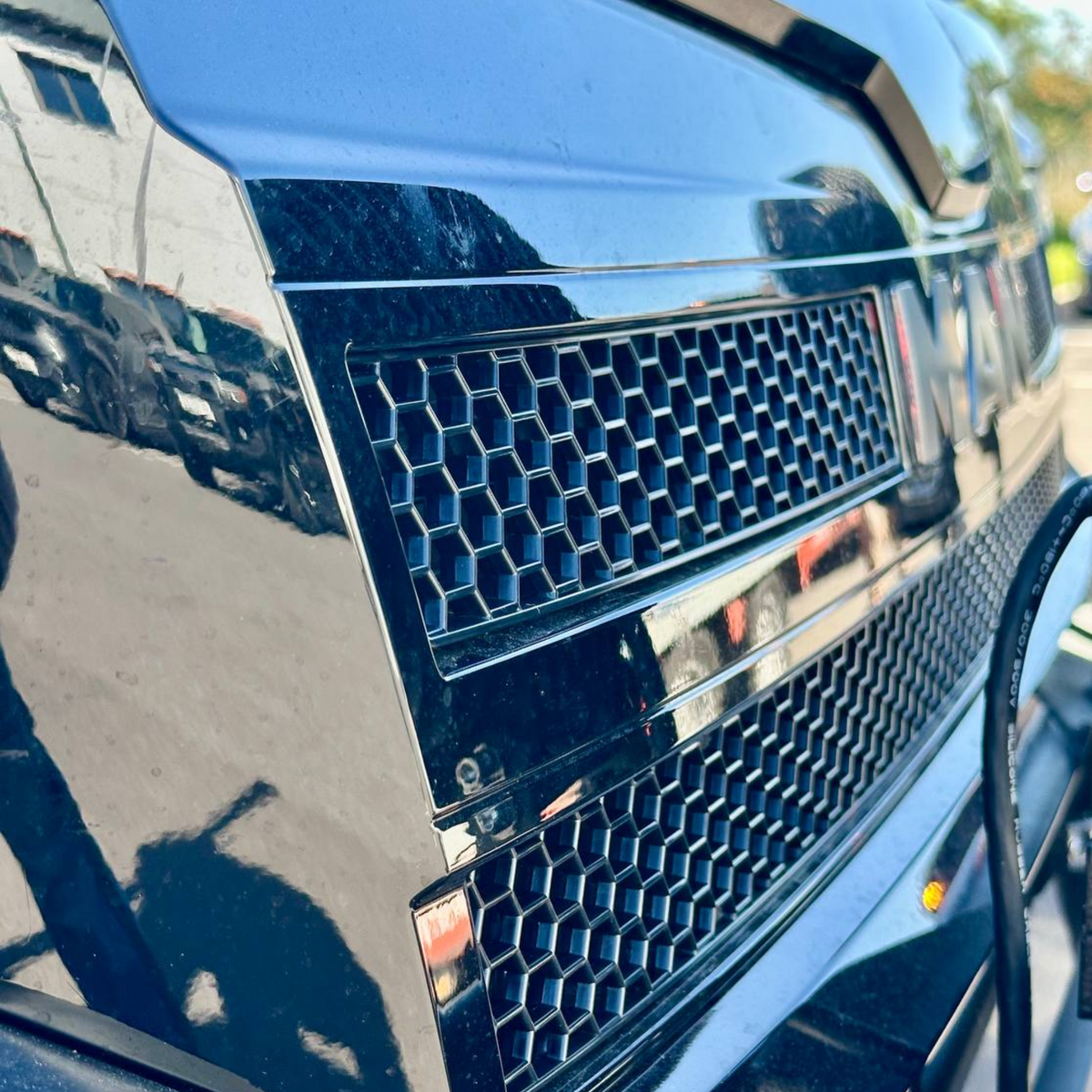 For MAN TGE Front Grille Honeycomb Inserts | Custom Honeycomb Grille Upgrade Styling Kit - Van-X