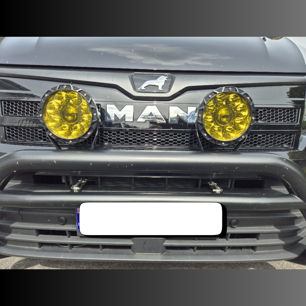 For MAN TGE Front Grille Honeycomb Inserts | Custom Honeycomb Grille Upgrade Styling Kit - Van-X