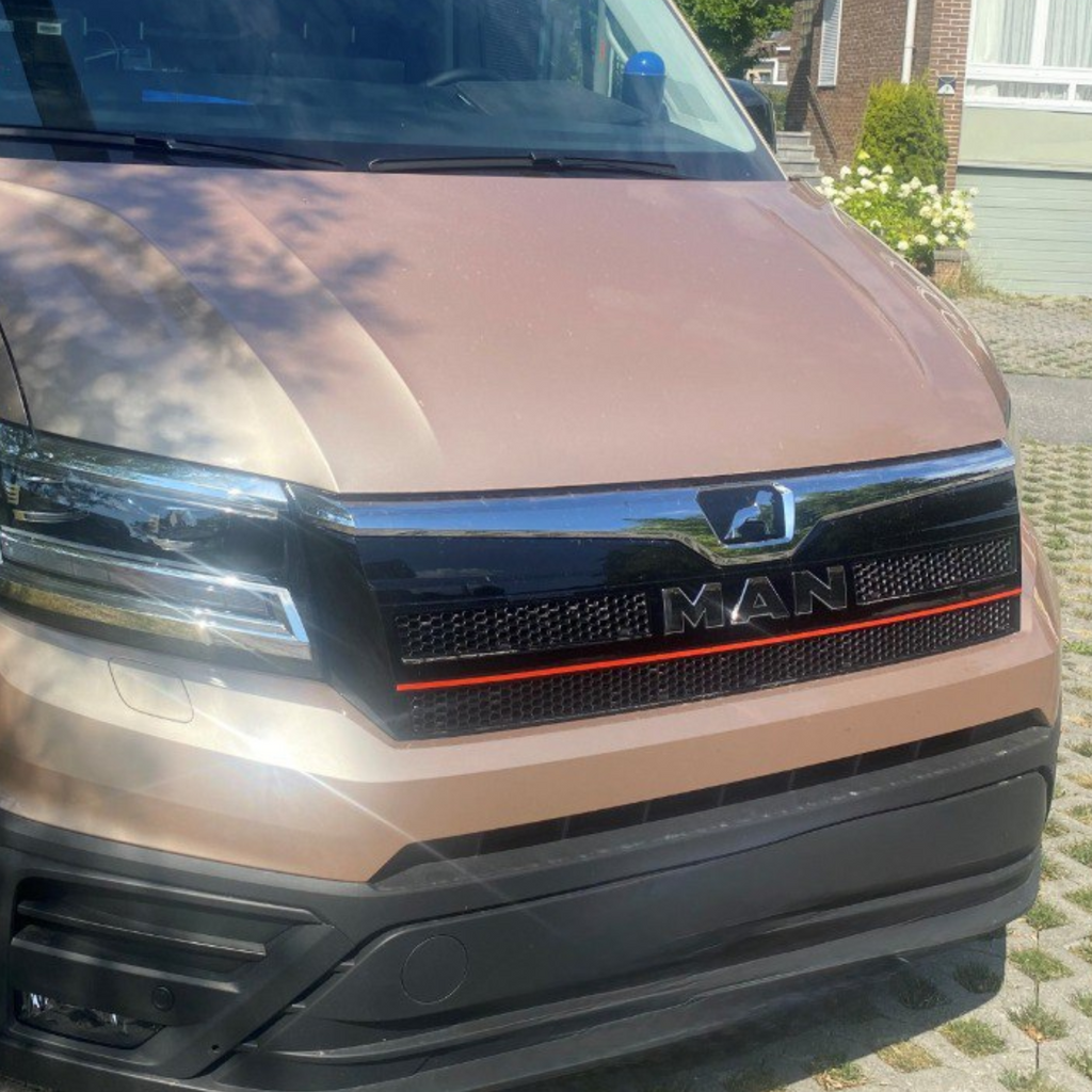 For MAN TGE Front Grille Honeycomb Inserts | Custom Honeycomb Grille Upgrade Styling Kit - Van-X