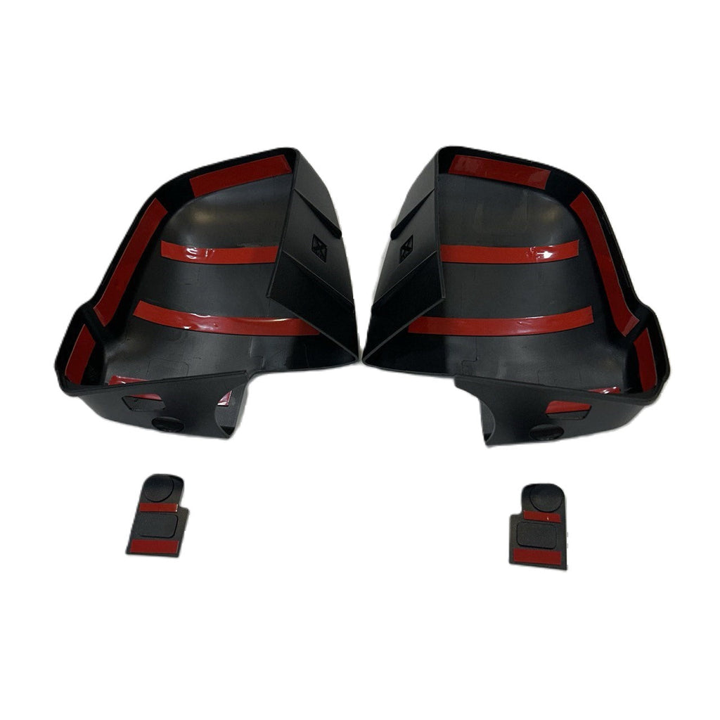 For Mercedes Sprinter Dodge 907 Wing Mirror Cap Covers Without Indicator – Hammerite Ultimate Matte Black (Set of 2) |Van-X
