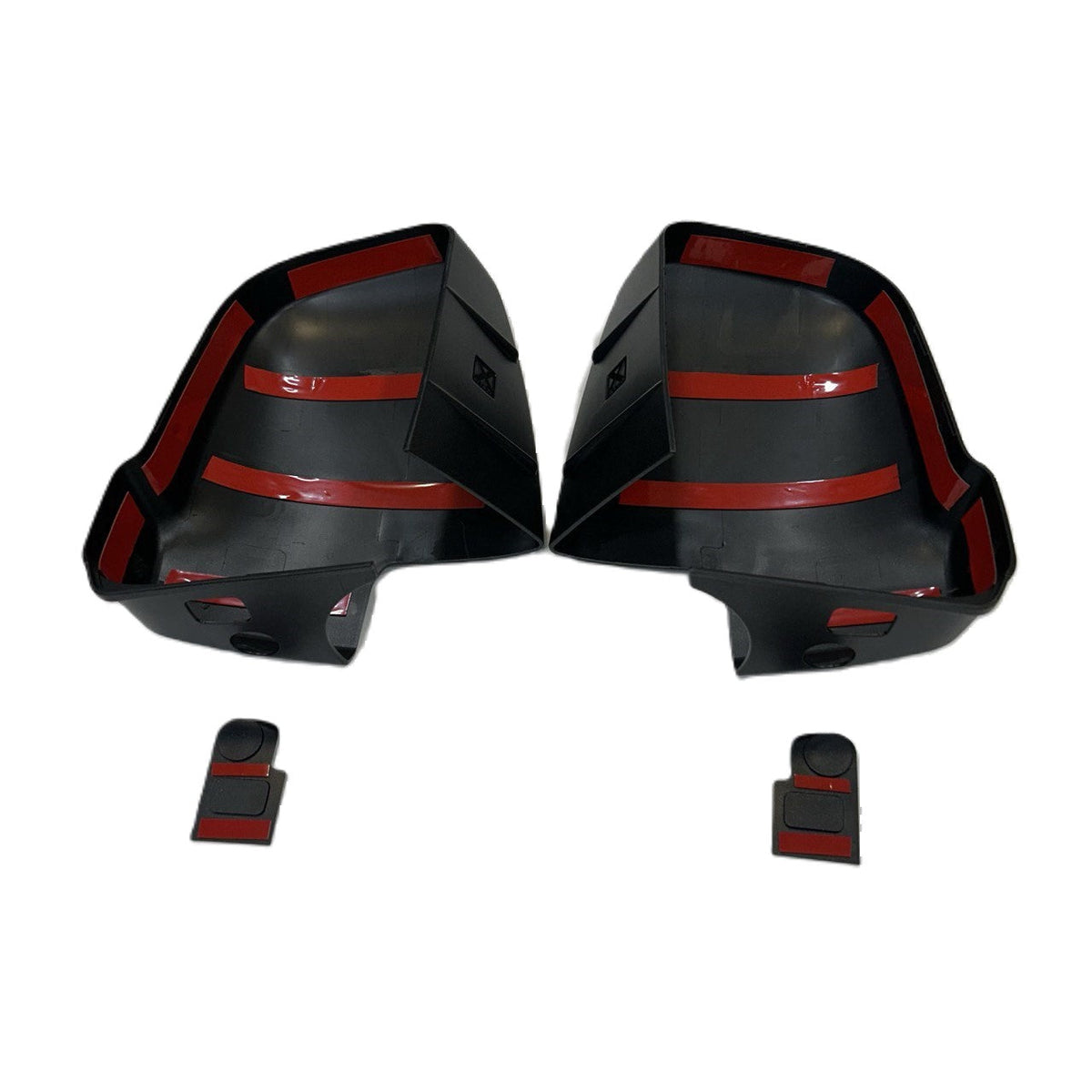For Mercedes Sprinter Dodge 907 Wing Mirror Cap Covers Without Indicator – Hammerite Ultimate Matte Black (Set of 2) |Van-X