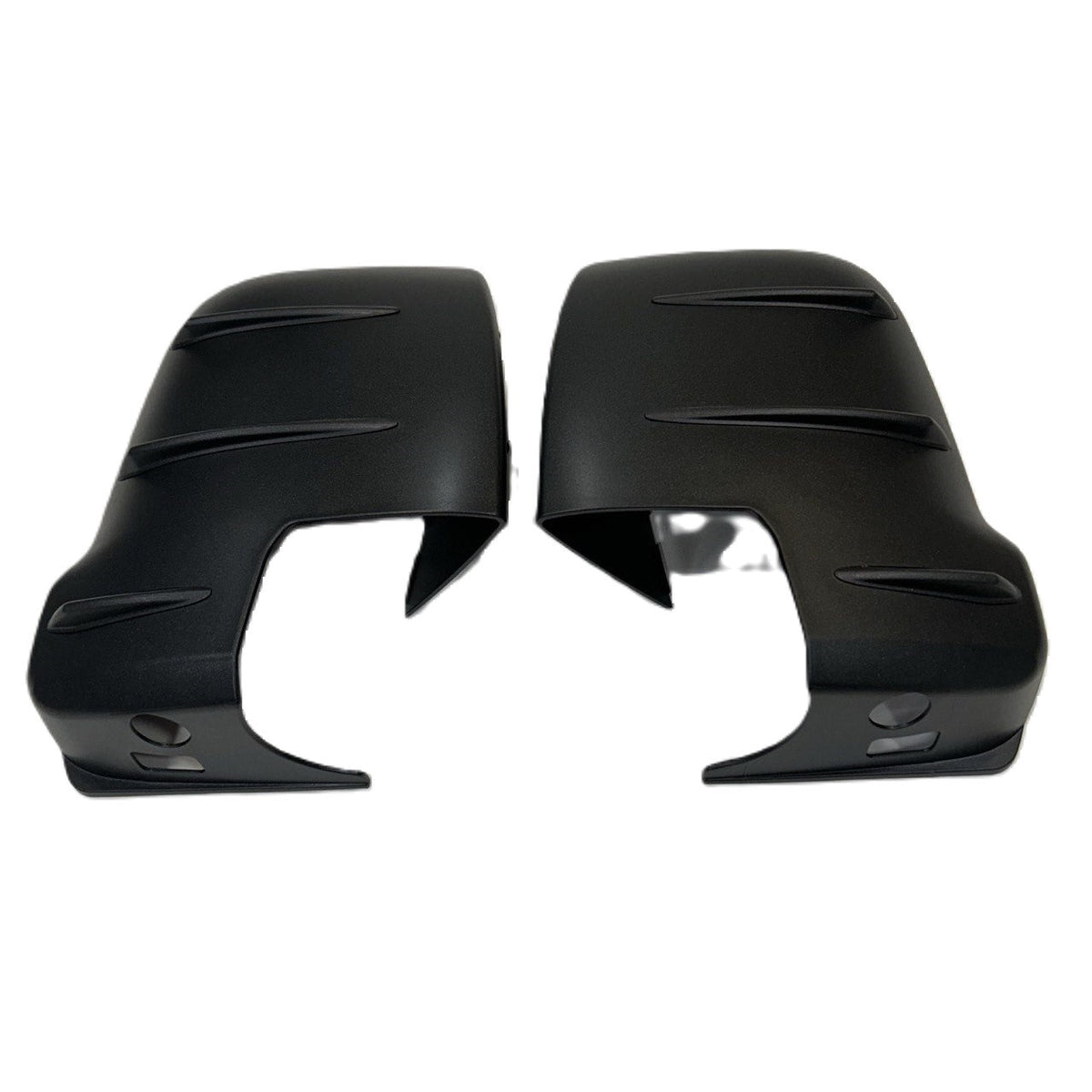 For Mercedes Sprinter Dodge 907 Wing Mirror Cap Covers Without Indicator – Hammerite Ultimate Matte Black (Set of 2) |Van-X