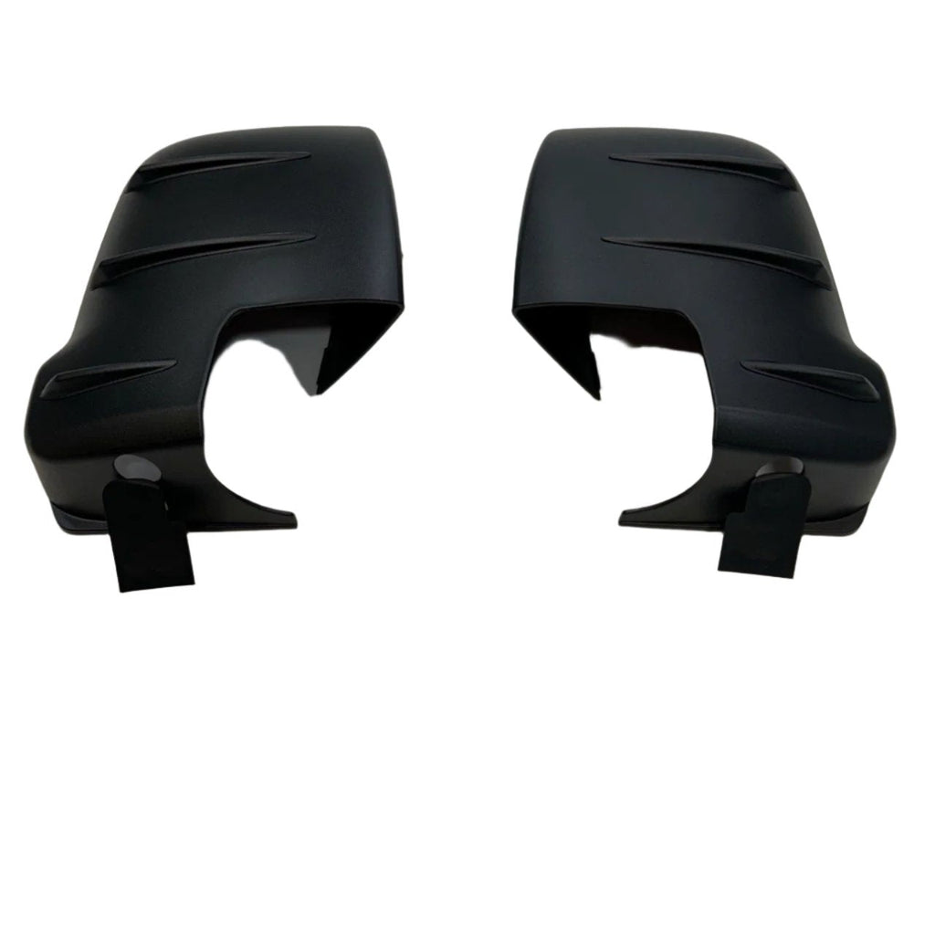 For Mercedes Sprinter Dodge 907 Wing Mirror Cap Covers with Indicator – Hammerite Ultimate Matte Black (Set of 2) | Van-X