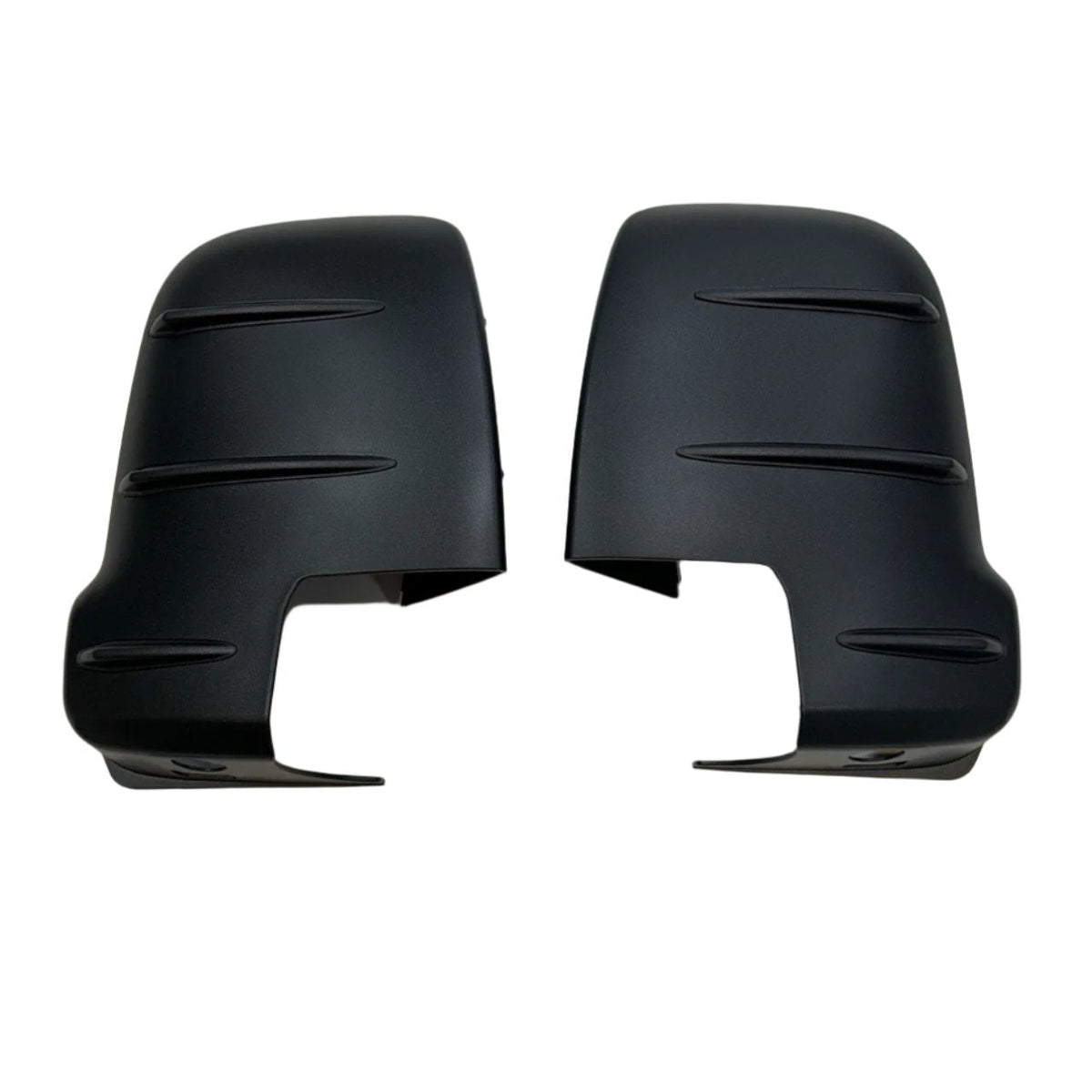 For Mercedes Sprinter Dodge 907 Wing Mirror Cap Covers with Indicator – Hammerite Ultimate Matte Black (Set of 2) | Van-X