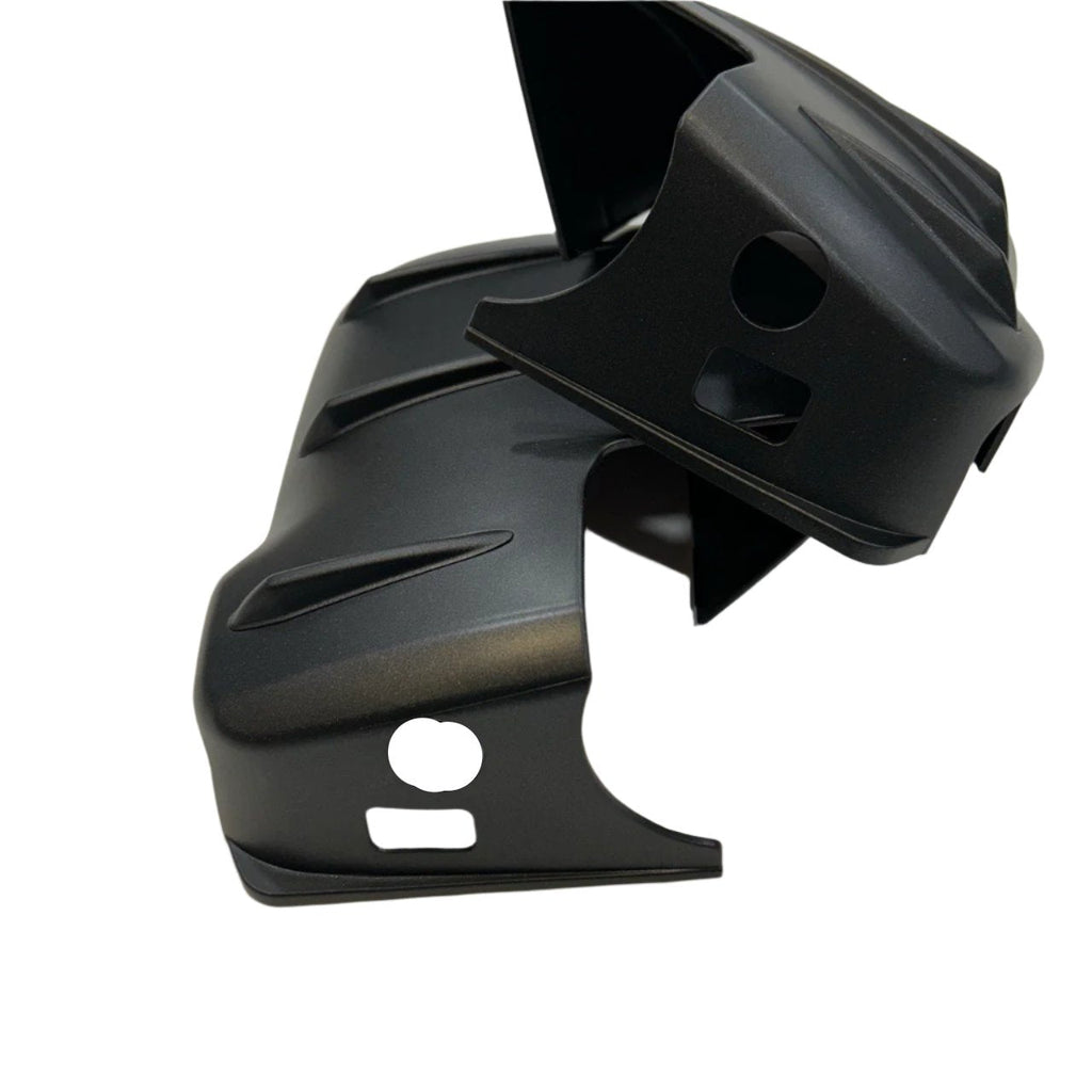 For Mercedes Sprinter Dodge 907 Wing Mirror Cap Covers with Indicator – Hammerite Ultimate Matte Black (Set of 2) | Van-X
