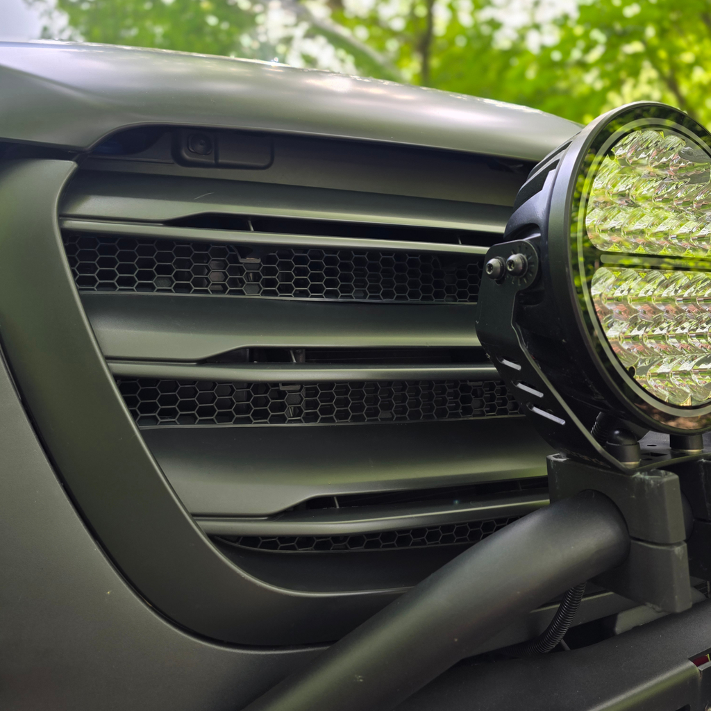 For Mercedes Sprinter 907 Honeycomb Grille Mesh Inserts | Upper Grille 5 Piece Kit | Van-X