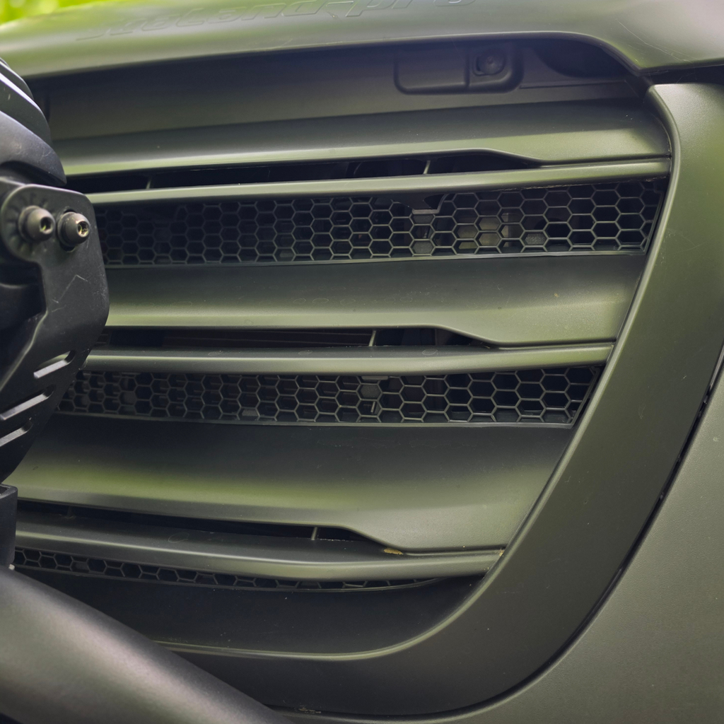 For Mercedes Sprinter 907 Honeycomb Grille Mesh Inserts | Upper Grille 5 Piece Kit | Van-X