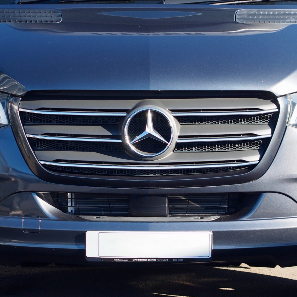 For Mercedes Sprinter 907 Honeycomb Grille Mesh Inserts | Upper Grille 5 Piece Kit | Van-X