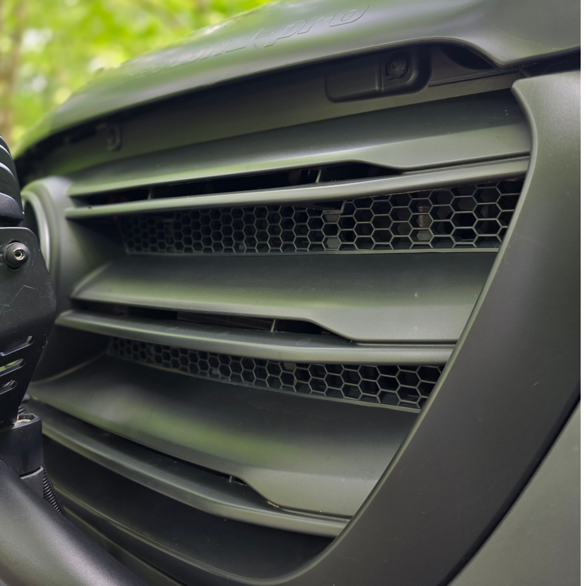 For Mercedes Sprinter 907 Honeycomb Grille Mesh Inserts | Upper Grille 5 Piece Kit | Van-X