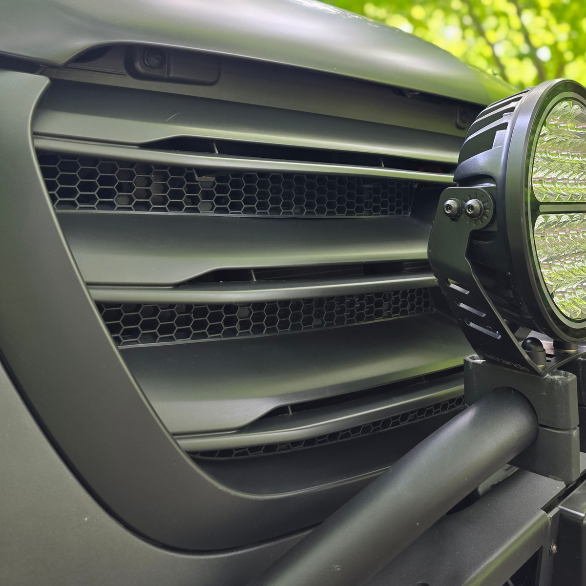 For Mercedes Sprinter 907 Honeycomb Grille Mesh Inserts | Upper Grille 5 Piece Kit | Van-X