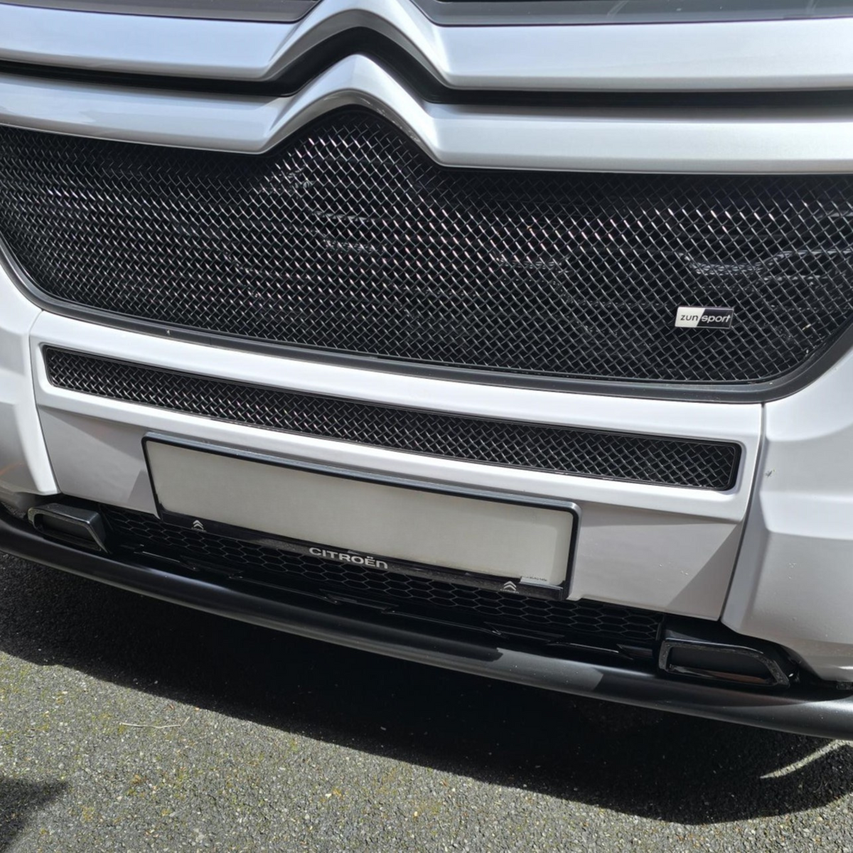 For Vauxhall Movano Lower Bumper Honeycomb Grille Gloss Black | Front Lower Grille | Van-X