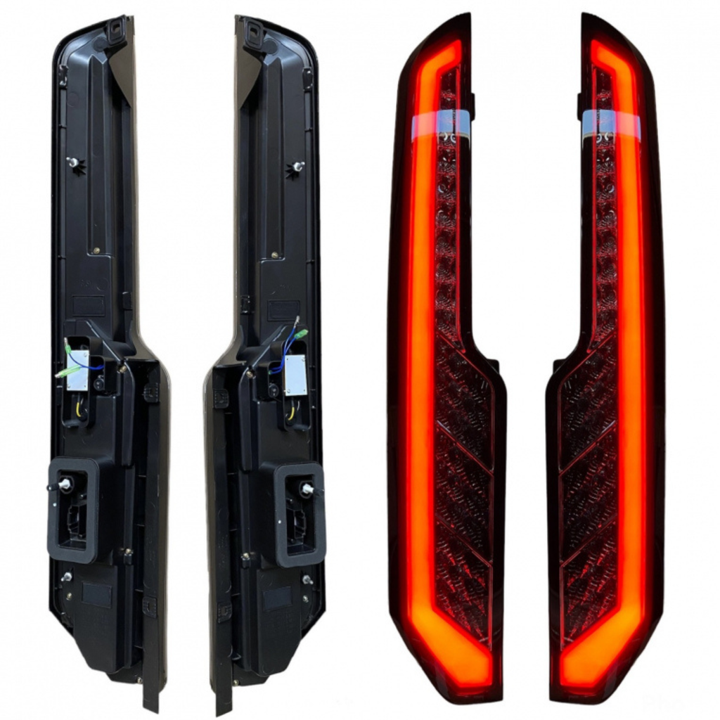 For Ford Transit Custom MK2 LED Rear Tail Lights – Smoked Lenses & Sequential Indicators | Van-X