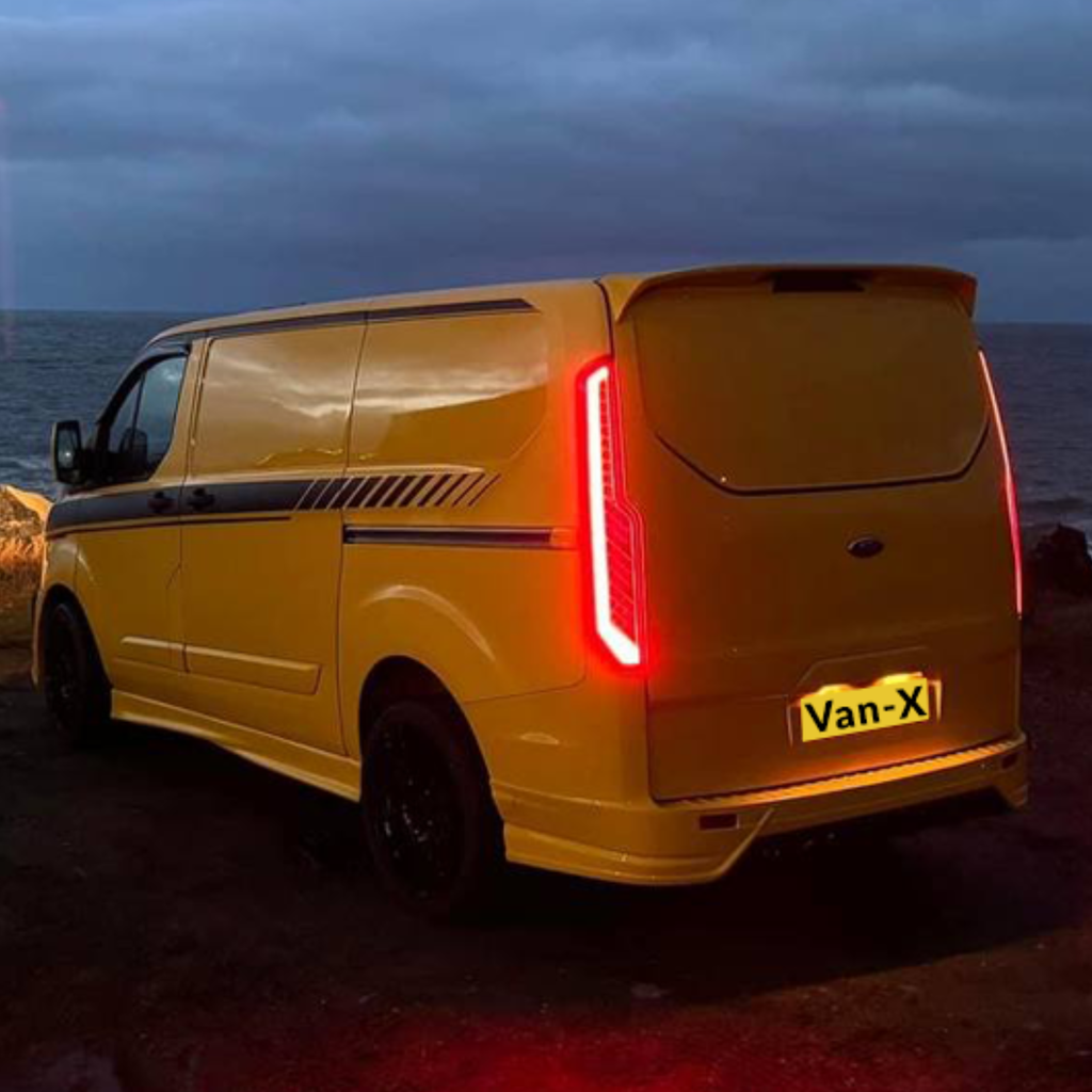 For Ford Transit Custom MK1 LED Rear Tail Lights – Smoked Lenses & Sequential Indicators | Van-X