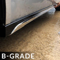 For VW T6 SWB Side Skirts Deep Black Plastic Painted and Ready to Fit (B-Grade)