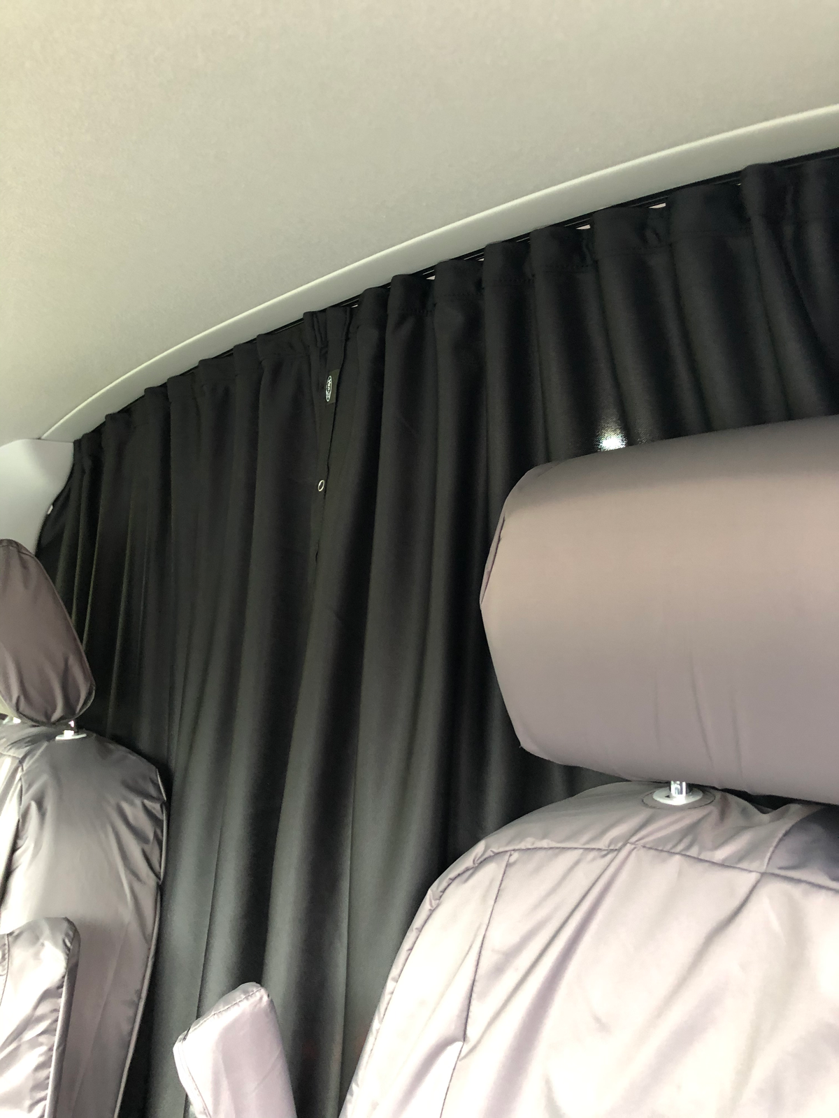For Citroen Dispatch Cab Divider Curtain Kit with Rail Premium Quality - Van-X