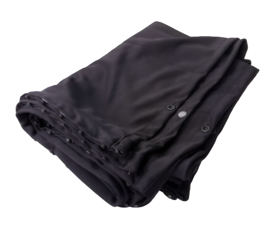 For VW Caddy Window Curtains Eco-Line Black – Camper Van Blackout Curtains | Van-X