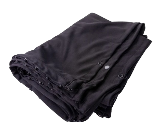For Mercedes Vito MK2 Bare-Metal Interior Window Curtains Eco-Line Black – Campervan Privacy Curtains | Van-X