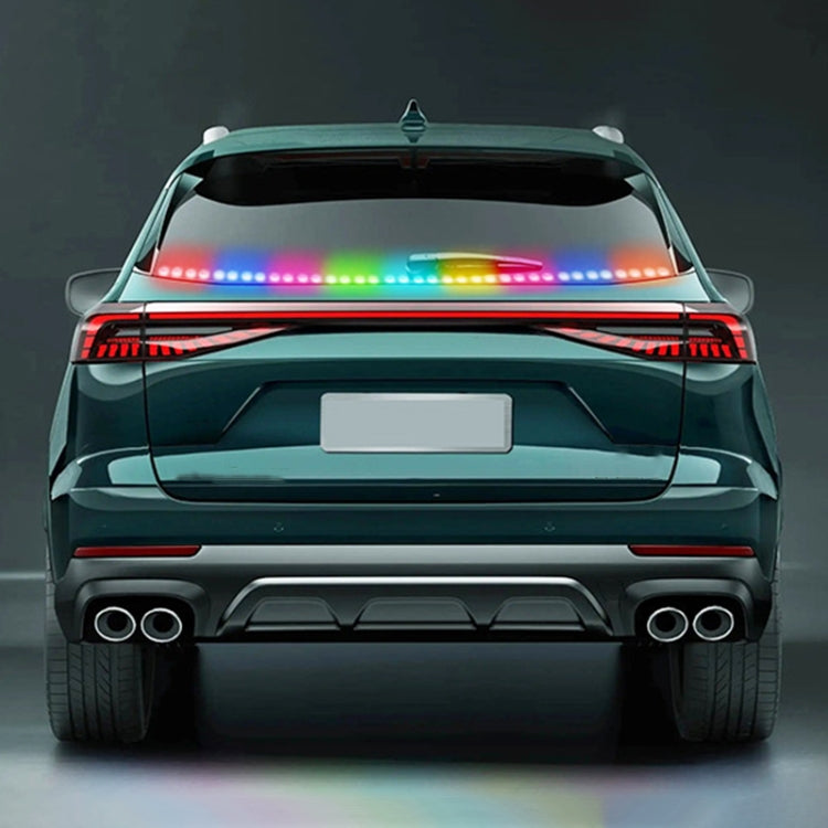 S20-200CM 200cm DC12V-24V Car Rear LED RGB Daytime Running Lights Strip Colorful Lamp, S20-200CM
