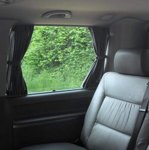 For Vauxhall Vivaro Window Curtains Eco-Line Grey – Campervan Privacy Curtains | Van-X