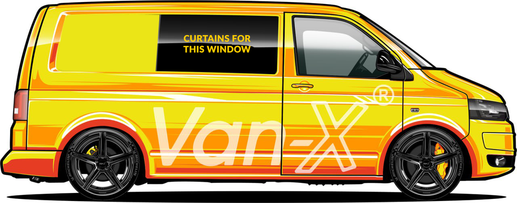 For Vauxhall Vivaro Window Curtains Eco-Line Black – Campervan Privacy Curtains | Van-X