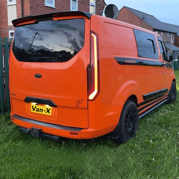 For Ford Transit Custom MK1 LED Rear Tail Lights – Smoked Lenses & Sequential Indicators | Van-X