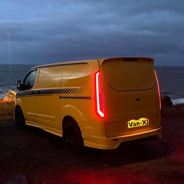 For Ford Transit Custom MK2 LED Rear Tail Lights – Smoked Lenses & Sequential Indicators | Van-X