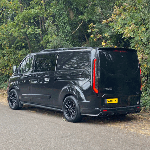 For Ford Transit Custom MK1 LED Rear Tail Lights – Smoked Lenses & Sequential Indicators | Van-X