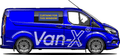For Ford Transit MK7 Blackout Camper Curtains Black/Black - Create Your Own Bundle | Van-X