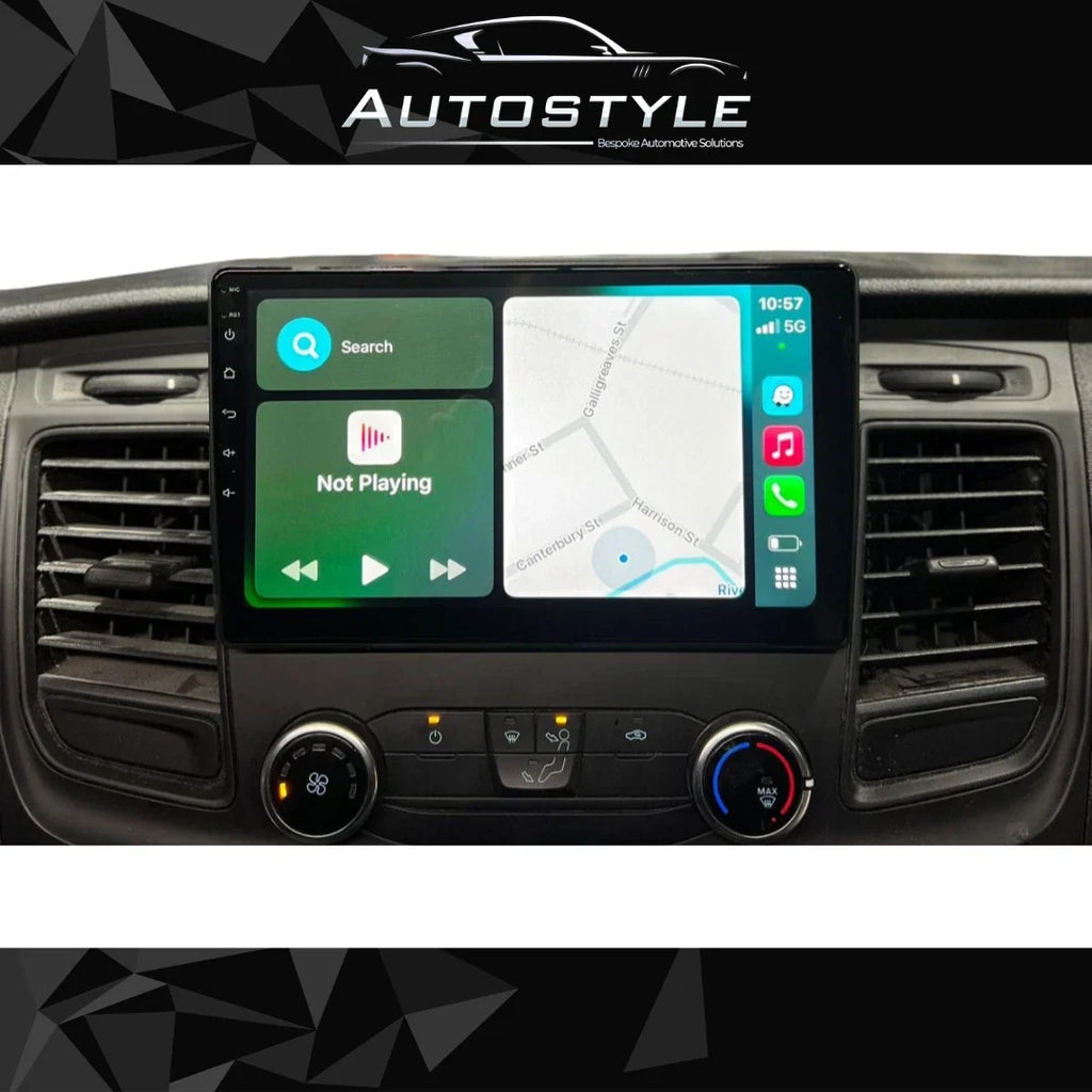 Ford Transit Custom Apple Carplay / Android Auto 10" Stereo Upgrade
